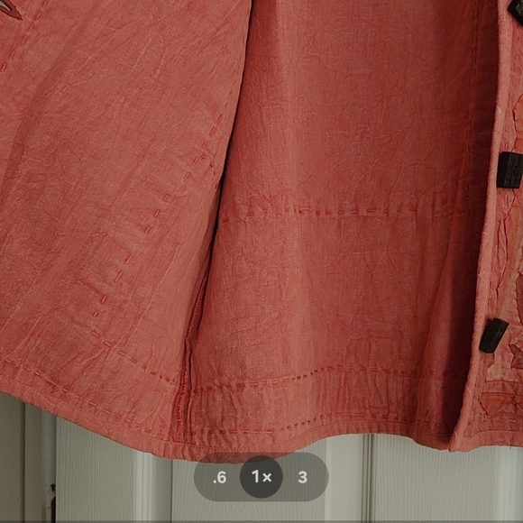 Vintage-Inspired Quilted Pink Patchwork Sweater Jacket - Picture 6 of 6